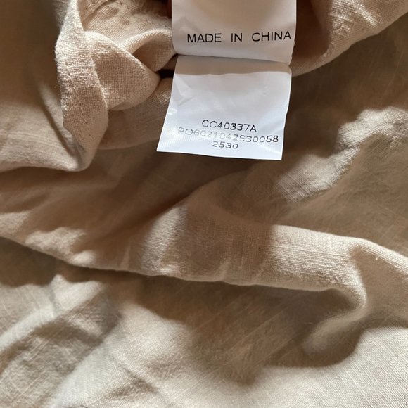 ♥ CUPSHE Off-Shoulder Smocked Cotton Dress L ♥ - Picture 6 of 10